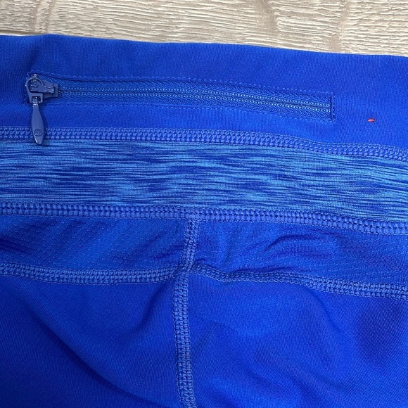 T By Talbots Tech  Stretch Crop Leggings Blue SP - Picture 15 of 16